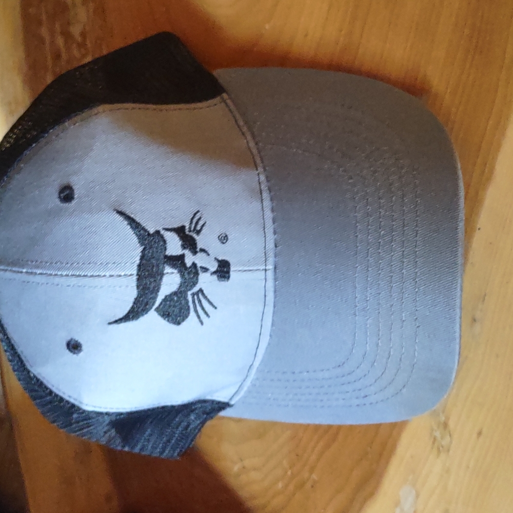 bobcat baseball hat gray officially licensed